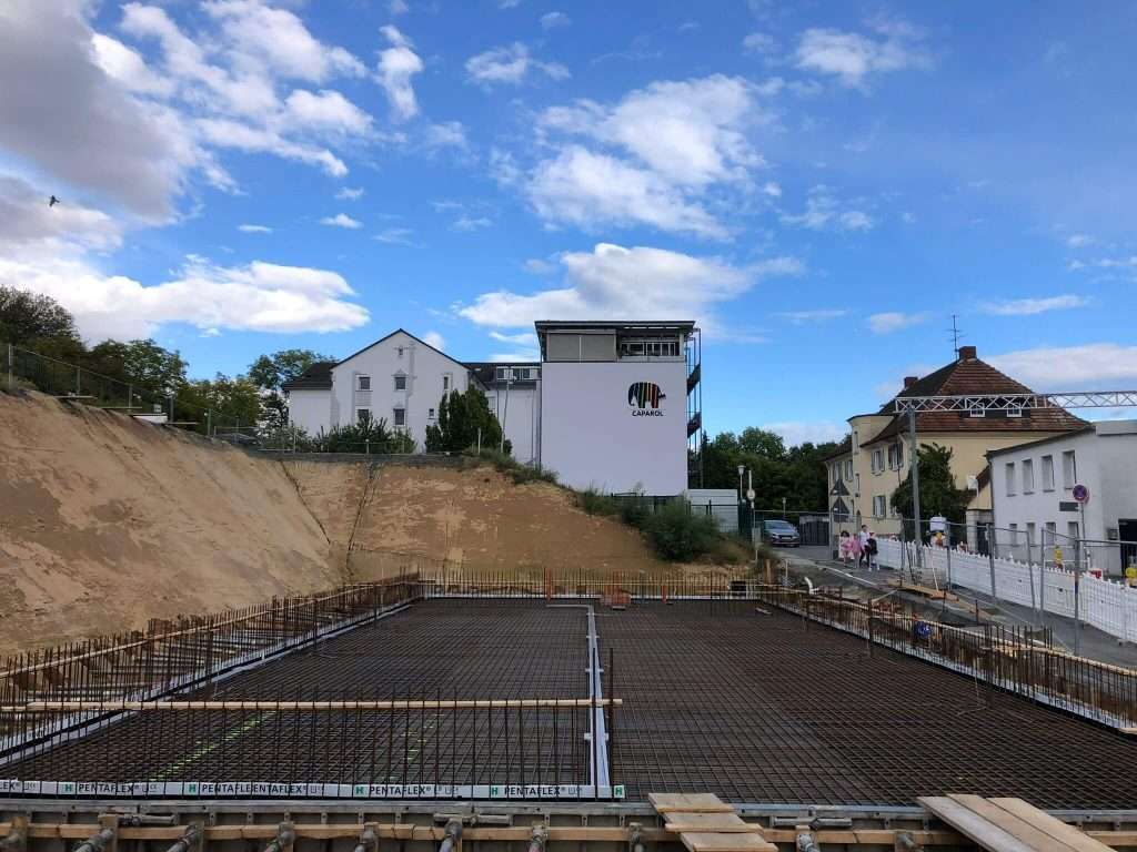 Stahlbetonarbeiten Bodenplatte RMI Ober-Ramstadt